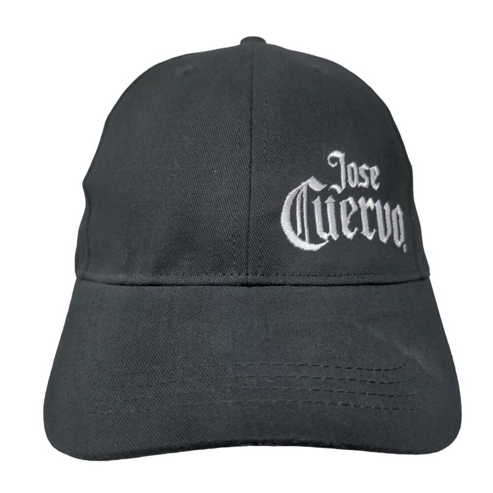 Jose Cuervo Slideback Hat Black OSFM Embroidered Quake City Caps